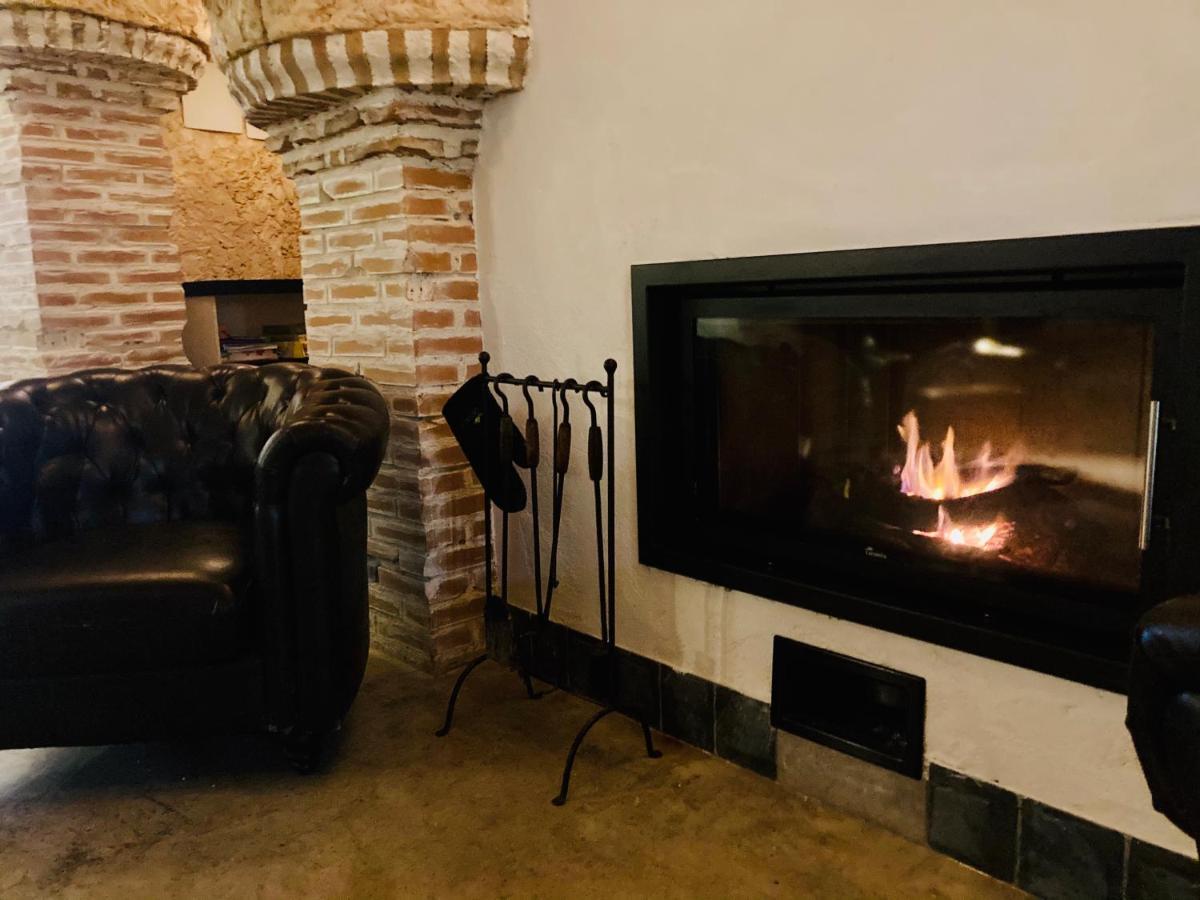 Casa Rural Cueva El Nido Casas de Fernando Alonso Bagian luar foto