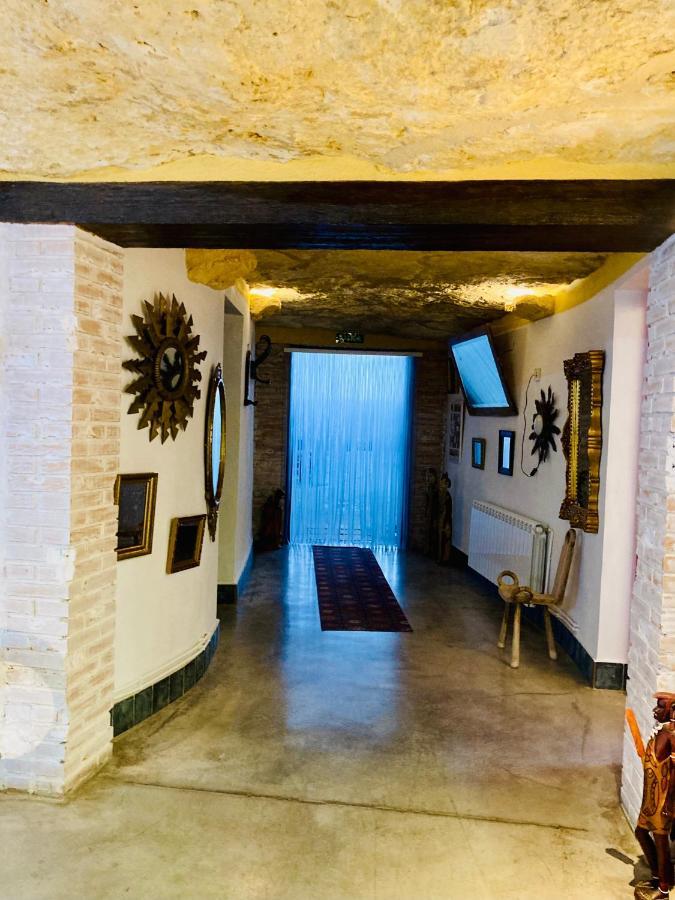 Casa Rural Cueva El Nido Casas de Fernando Alonso Bagian luar foto