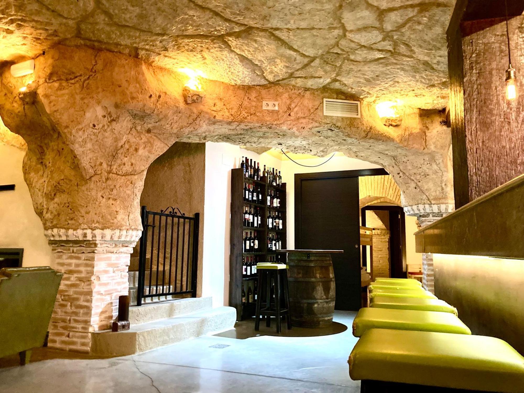 Casa Rural Cueva El Nido Casas de Fernando Alonso Bagian luar foto