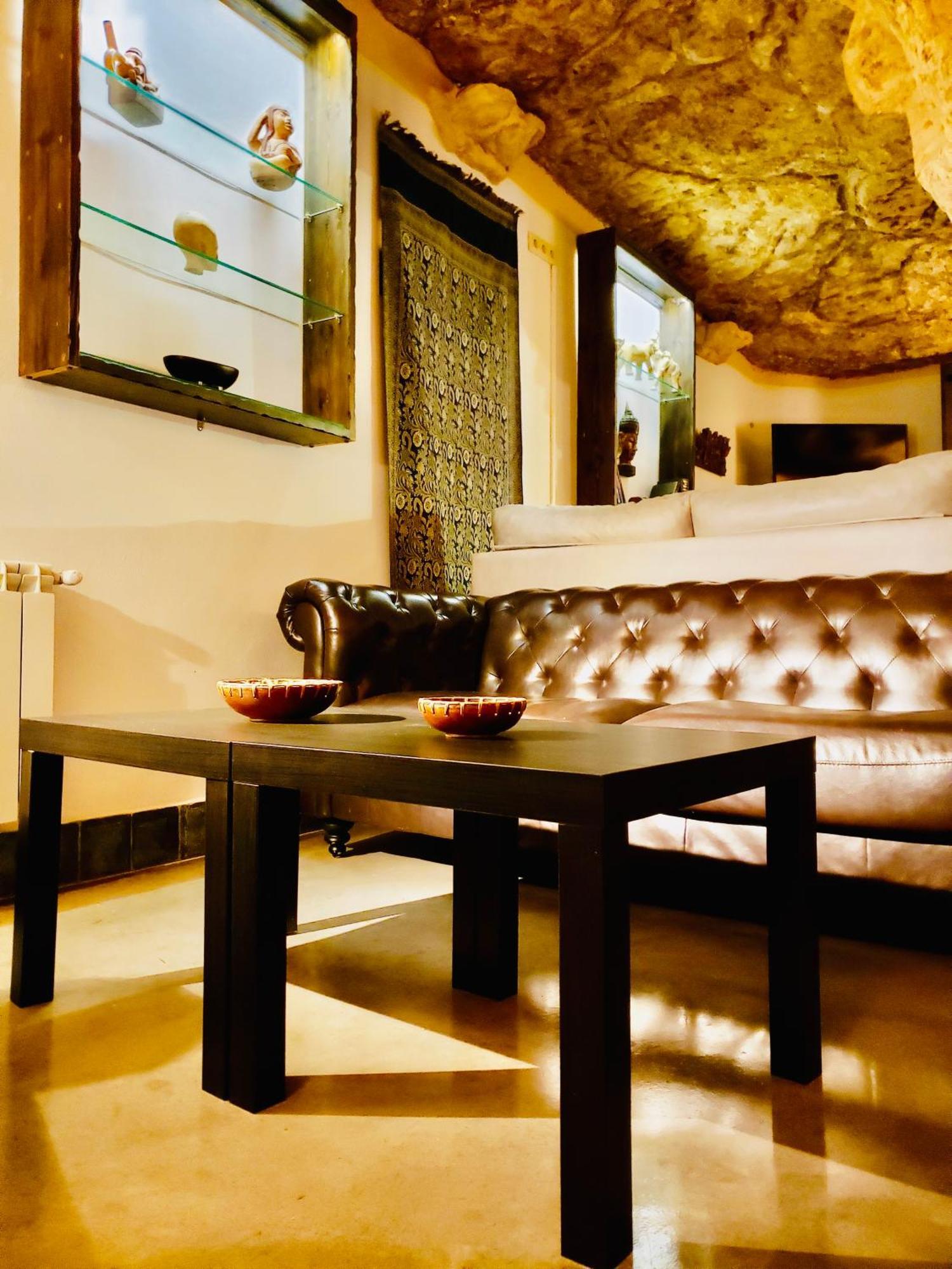 Casa Rural Cueva El Nido Casas de Fernando Alonso Bagian luar foto