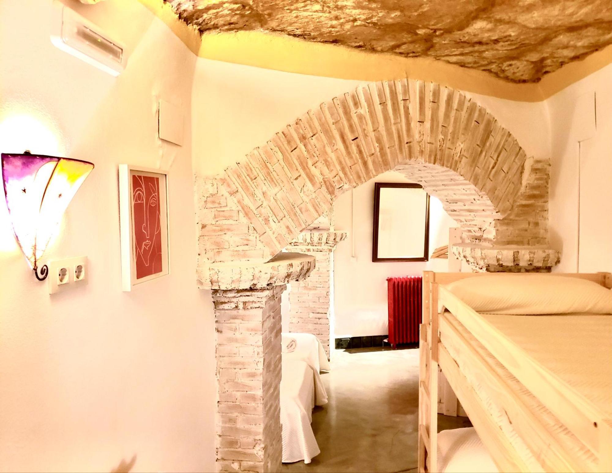 Casa Rural Cueva El Nido Casas de Fernando Alonso Bagian luar foto
